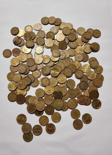 166x pfennig münzen brd - 166x,