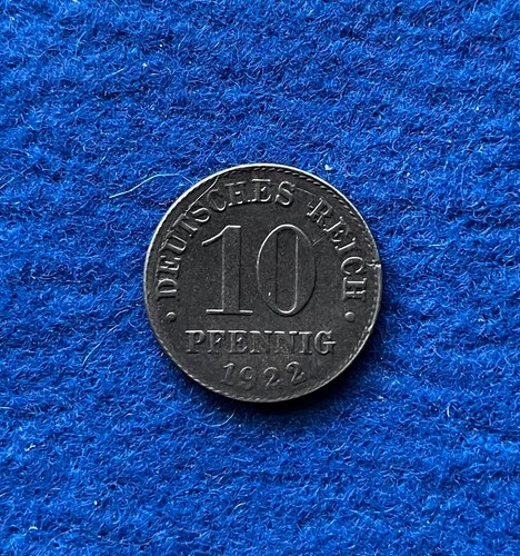 Deutsches reich pfennig - 10,