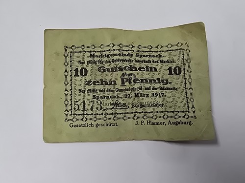 Pfennig 1917 sparneck - 10,