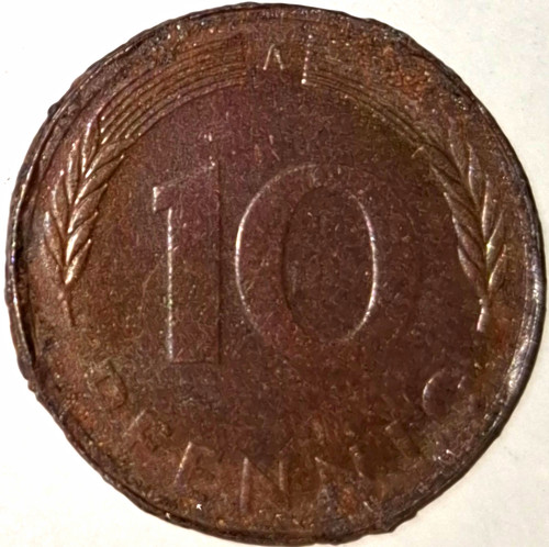 Münze pfennig 1995 - 10,
