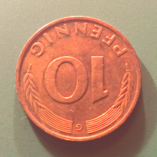 Pfennig münze - pfennig, –