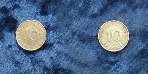 Pfennig 1972 1974 d - 2x,