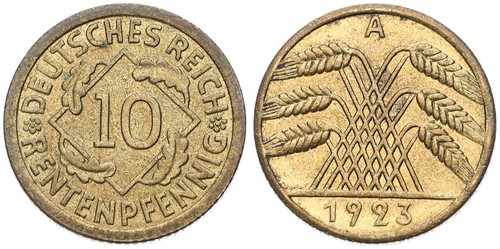 Deutschland 10 pfennig - deutschland,